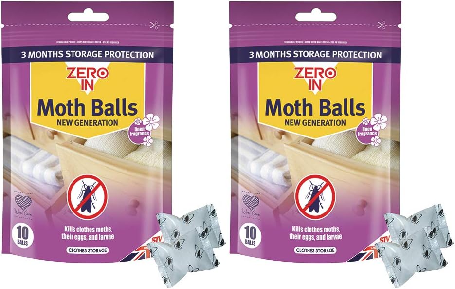 Zero In Moth Balls 10 Pack x2
