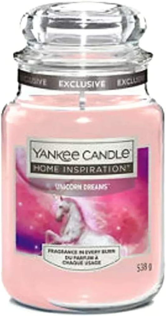 Yankee Candle unicorn dreams large jar - pink