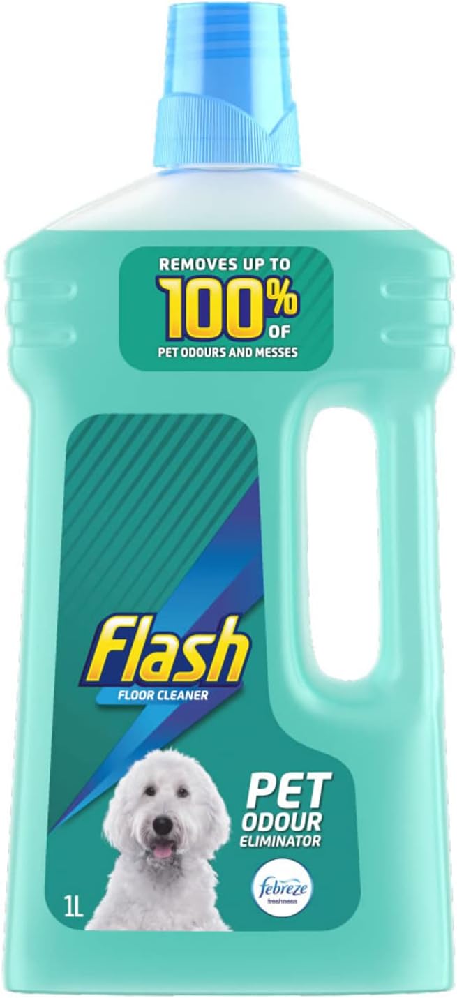 Flash Pet Liquid Floor Cleaner 1L - Pet Stain and Odour Remover