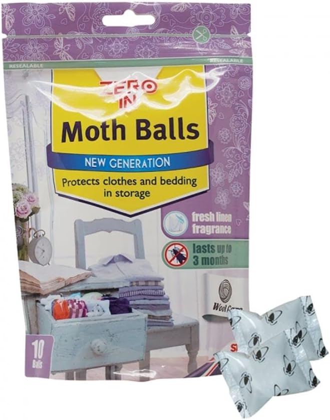 Zero In Moth Balls 10 Pack x2