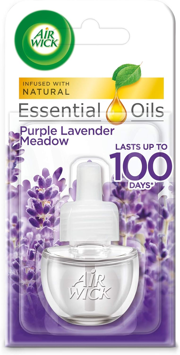 Air Wick |Relaxing Lavender |Essential Mist Refill|20ml | Pack of 6| Lasts up to 270 days