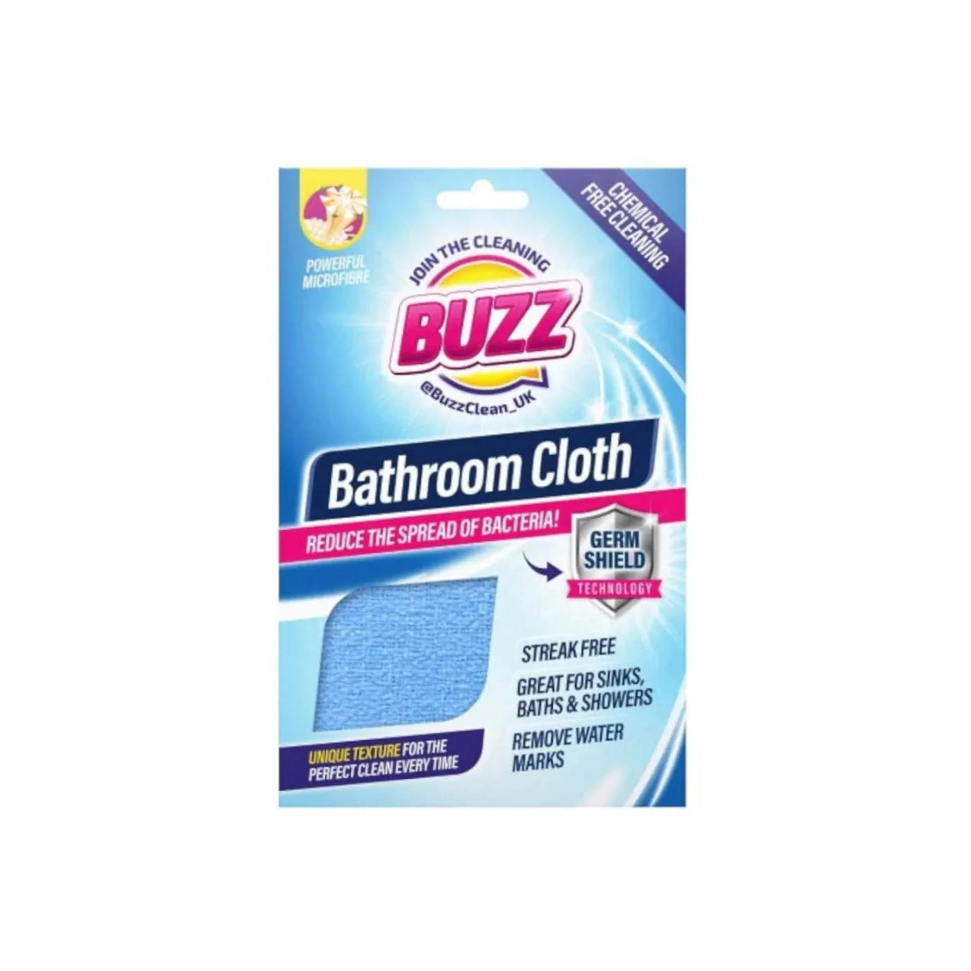 Bathroom Microfibre Cleaning Cloth