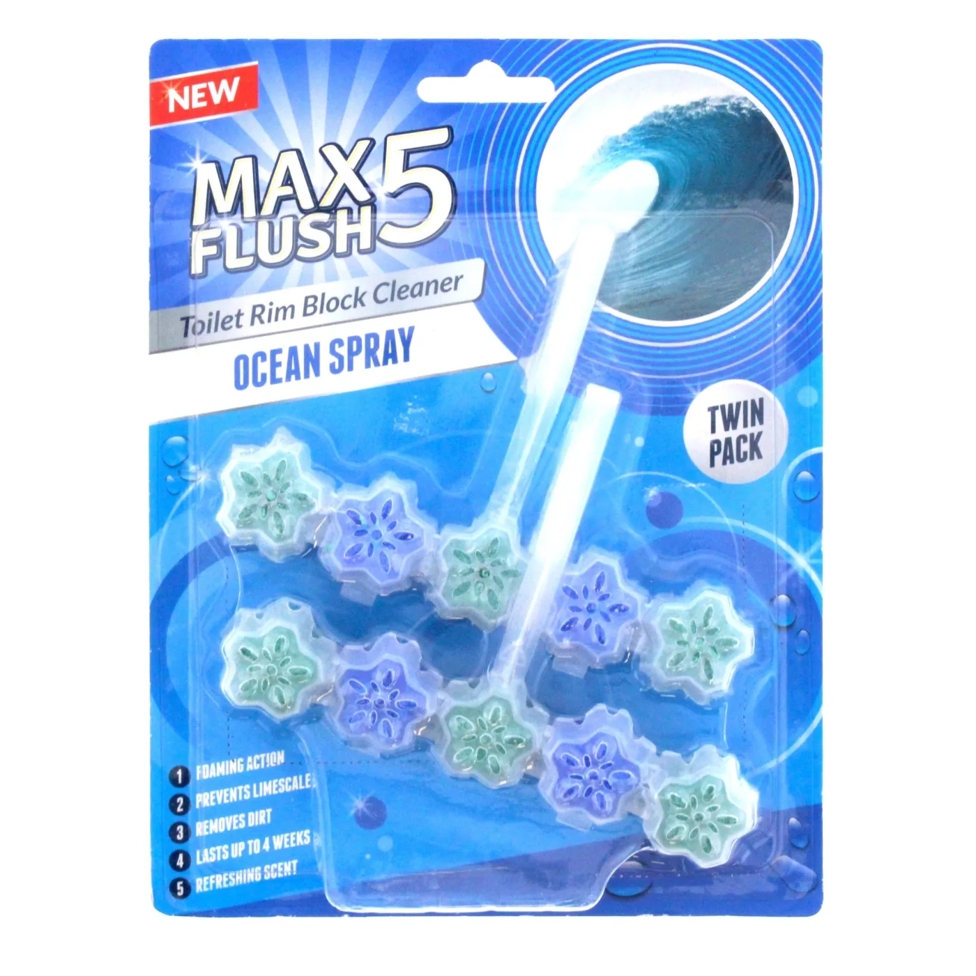 45g max flush toilet block ocean spray